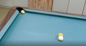 手球と的球がくっついたら？