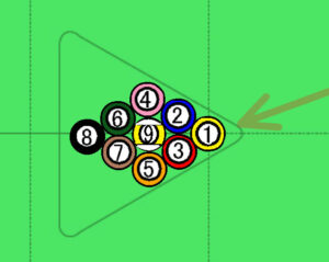 ナインボールのブレイク